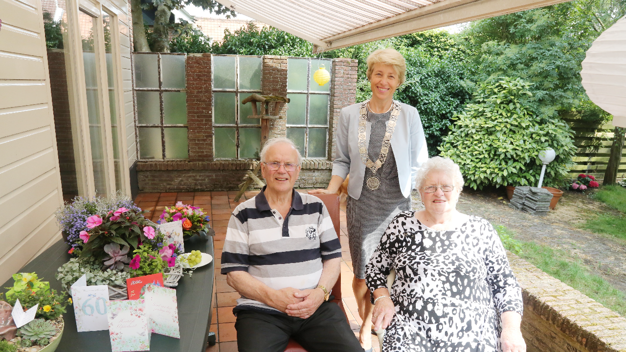 Diamanten echtpaar Van Teijlingen in Middelie