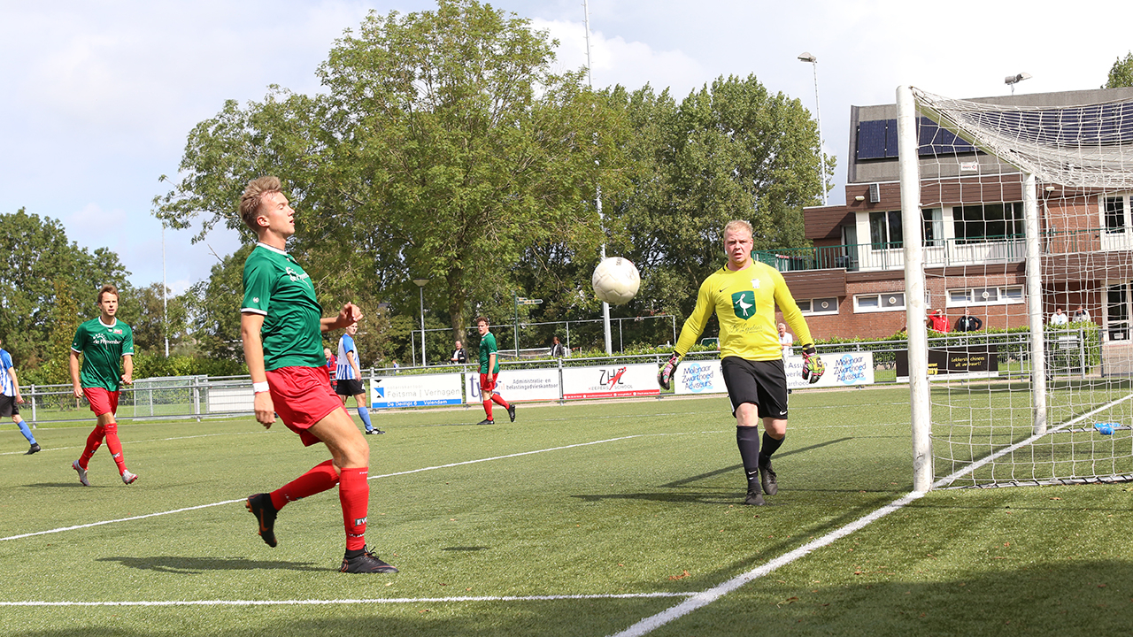 EVC Zaterdag 1 heeft geen kind aan Jisp 1