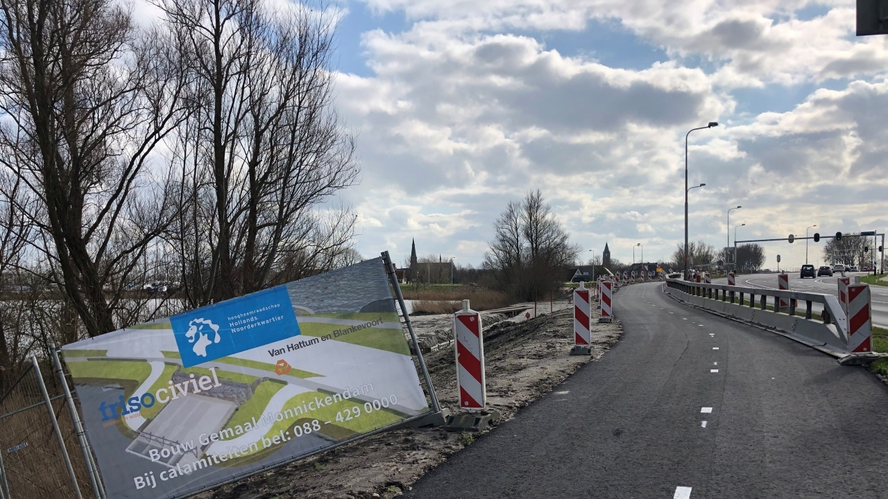 Bouw van nieuw Gemaal Monnickendam