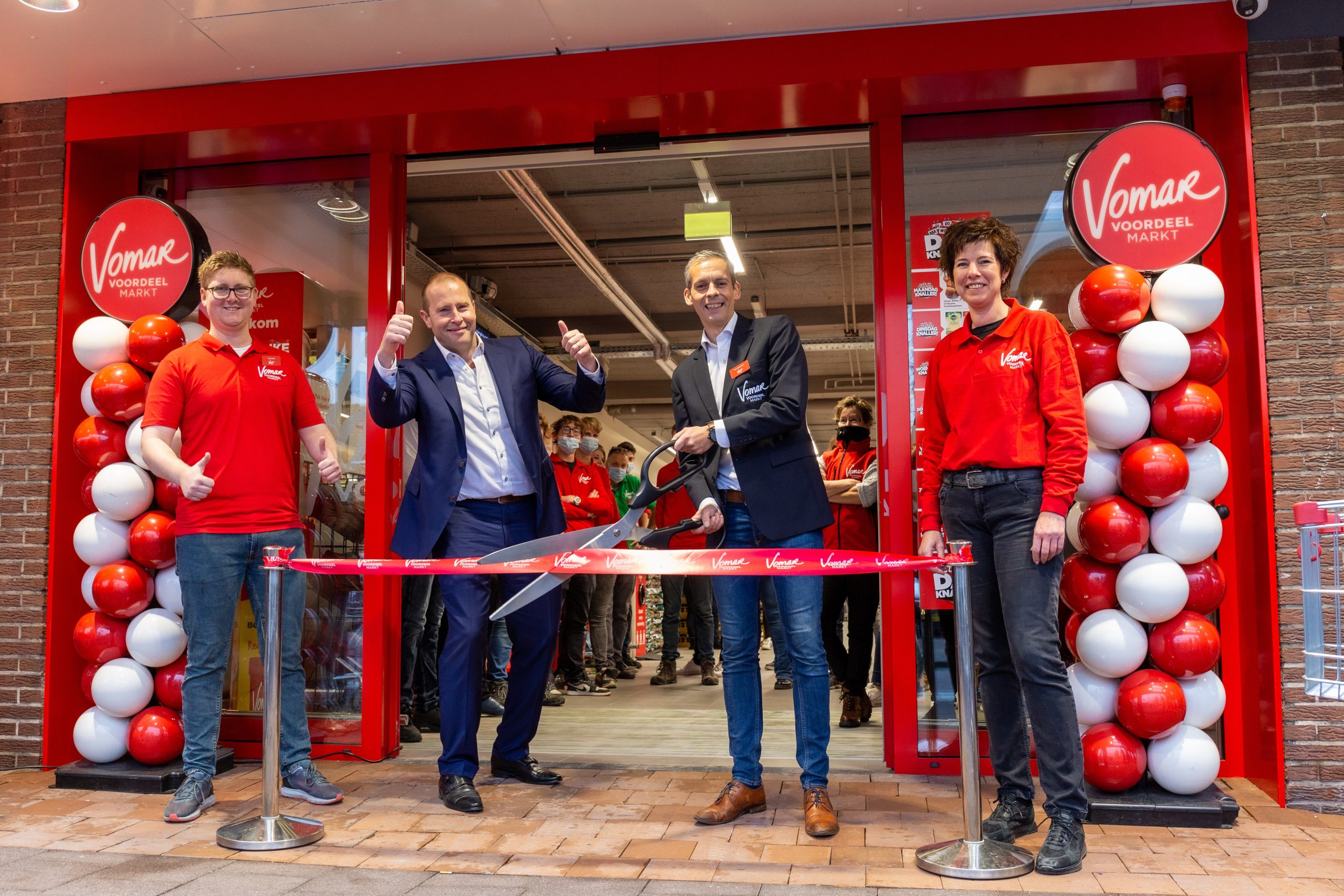 Vomar Van Baarstraat geopend Nieuw Volendam