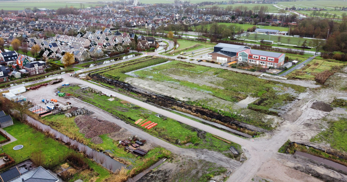 Meer huurwoningen in laatste deel ‘Waterrijk’ te Oosthuizen