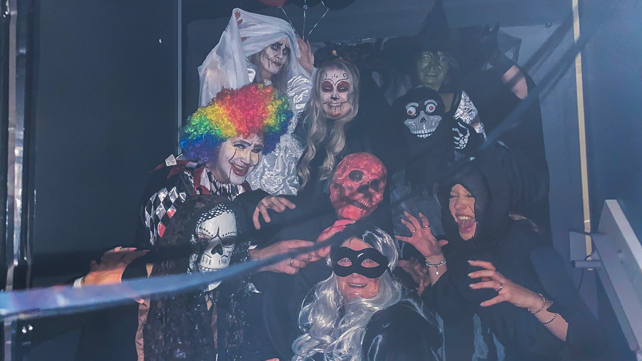 Griezelige Halloween party in Oosthuizen