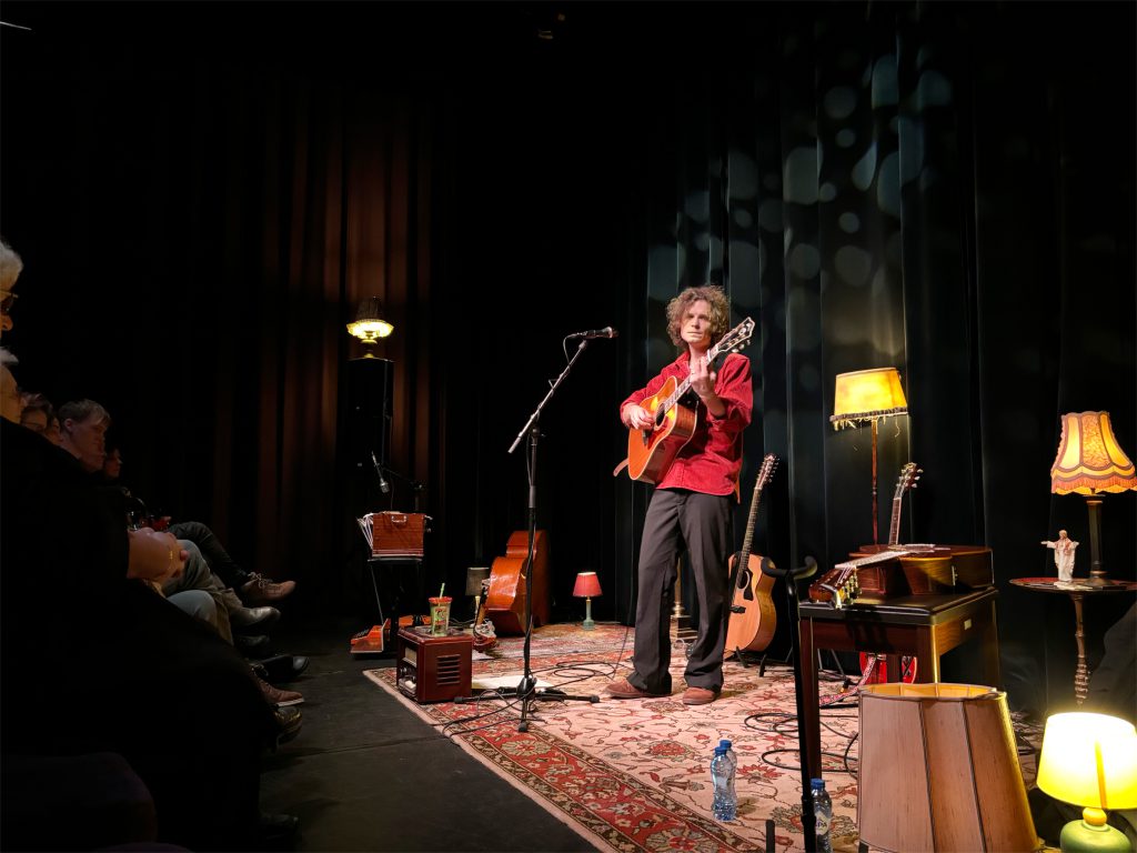 Mystieke show op het podium van PX