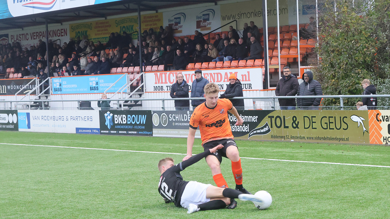 RKAV speelt gelijk tegen Kozakken Boys