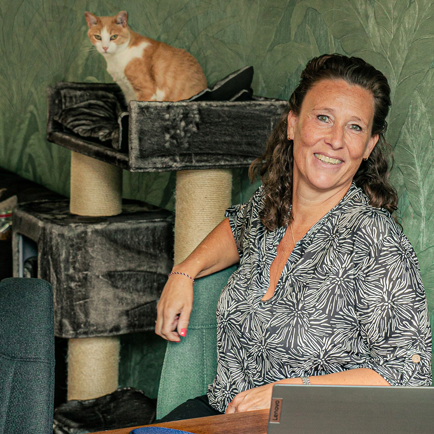 Kattenoppas en Feline welzijnscoach Mascha van Boxel stelt zich voor