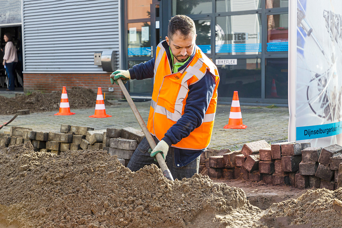 Aanleg glasvezel in Edam en Oosthuizen
