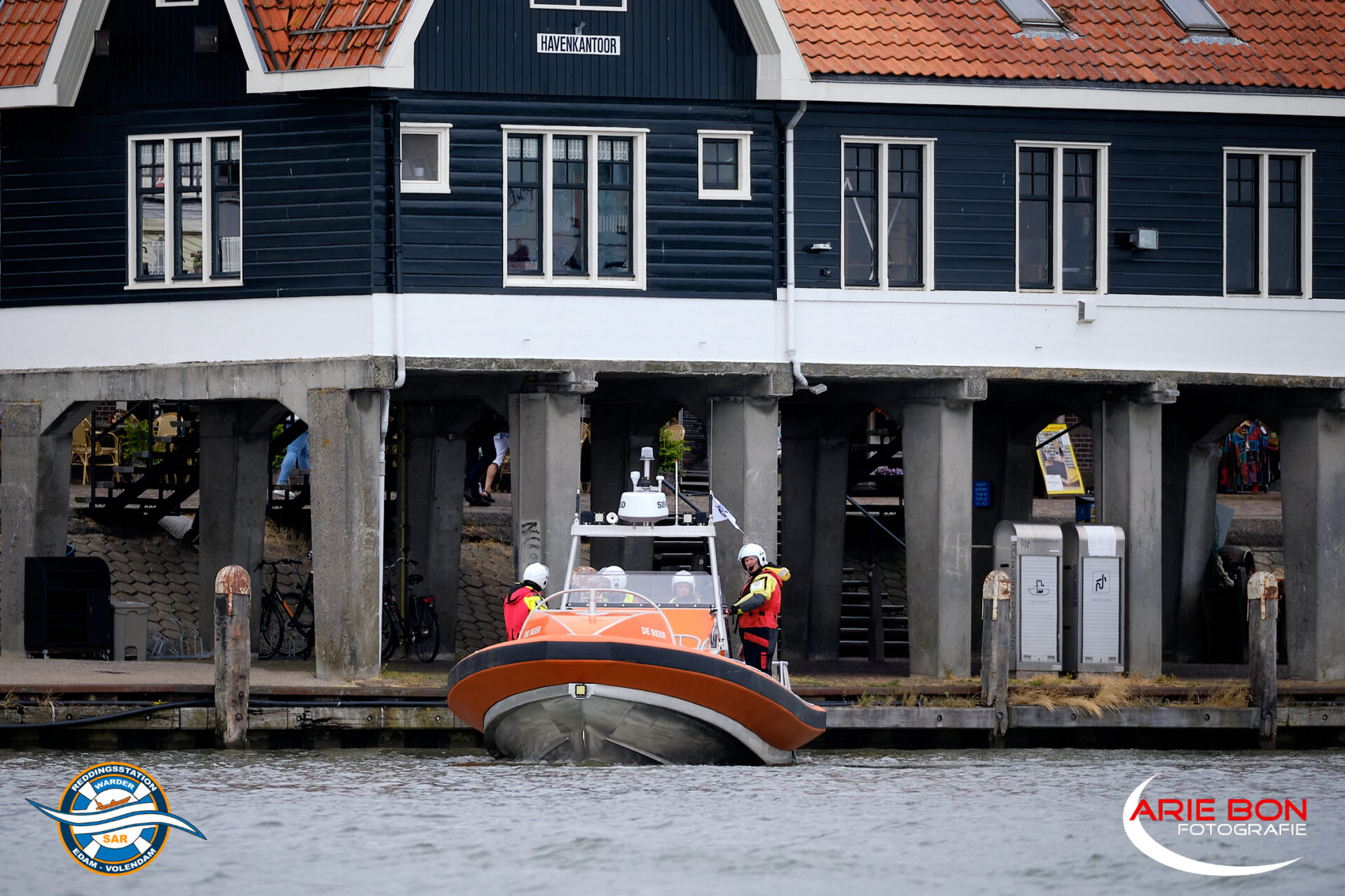Reddingsstation Warder start actie hypothermie-zak