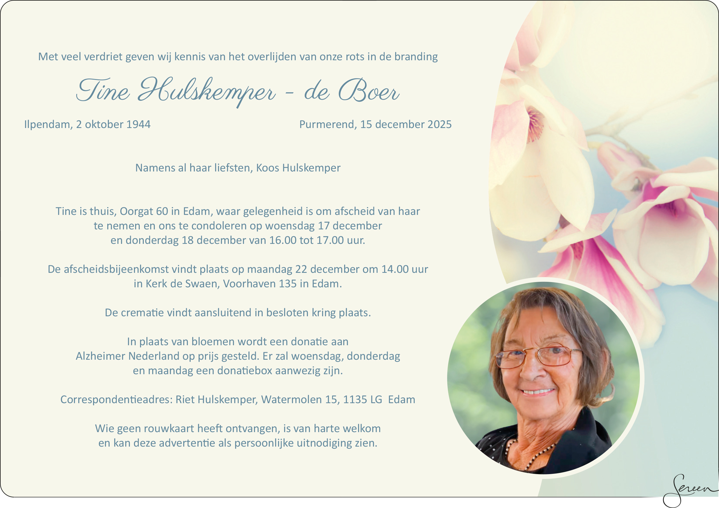 Mevr. T. Hulskemper – de Boer