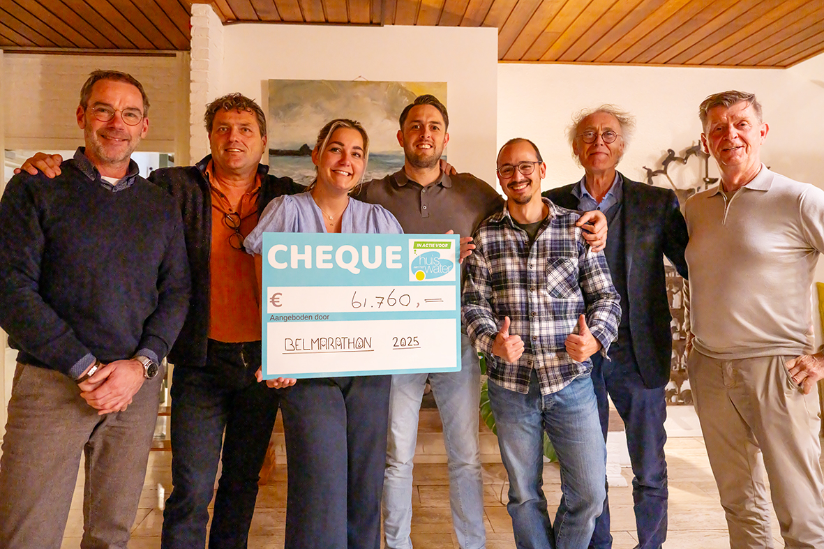 Belmarathon levert 61.760 euro op voor Huis aan het Water