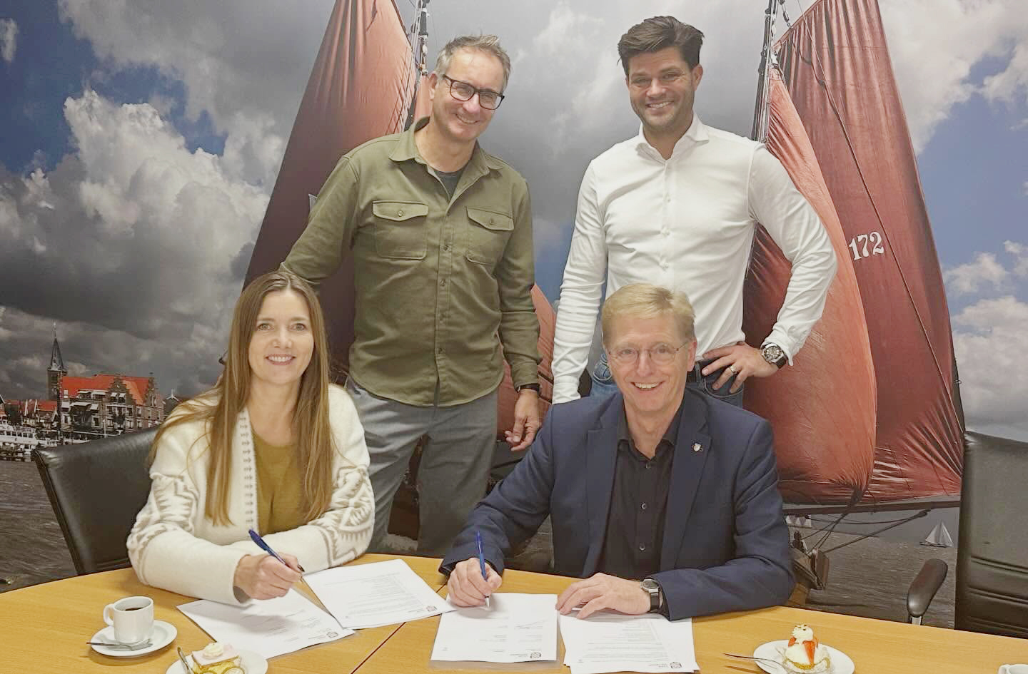 Gemeente Edam-Volendam tekent overeenkomst Bokkingstraat