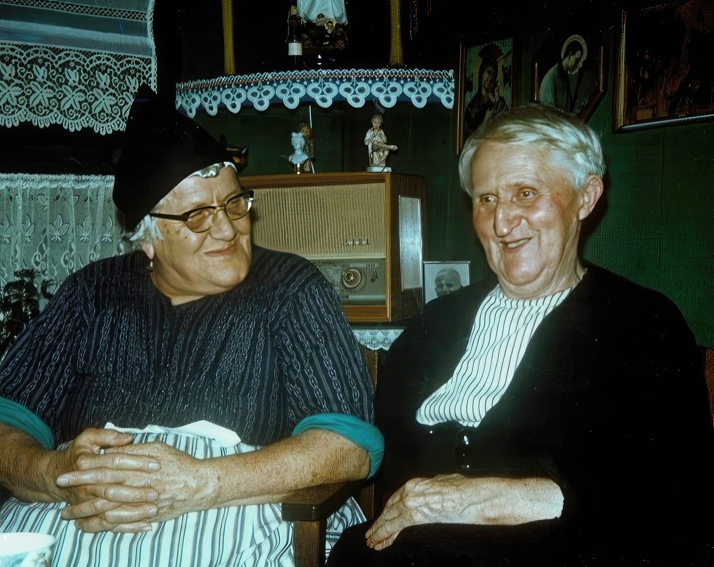 Huisje familie Jan Butter en Jannig Karregat op het Doolhof