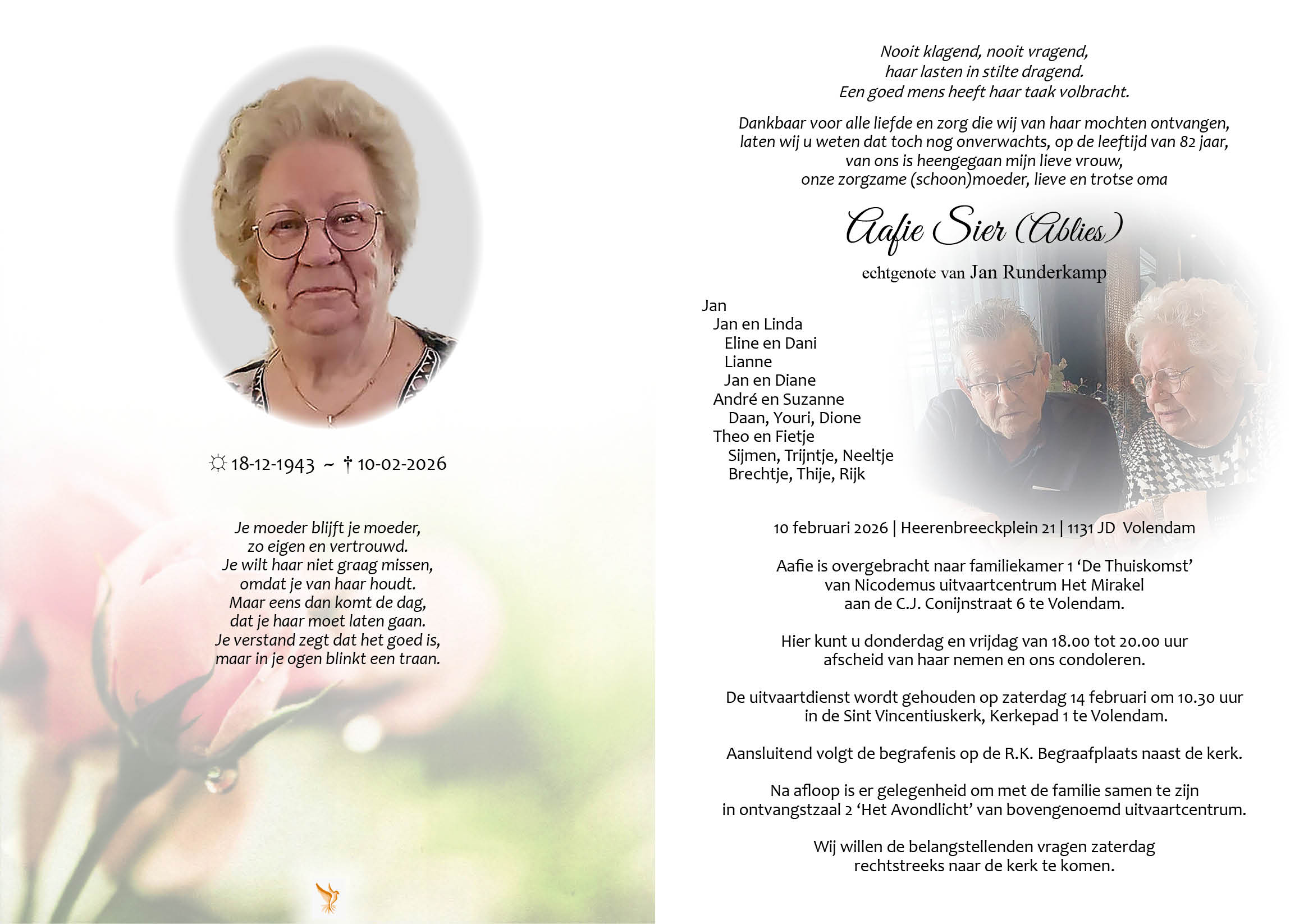 Mevr. A. Runderkamp-Sier