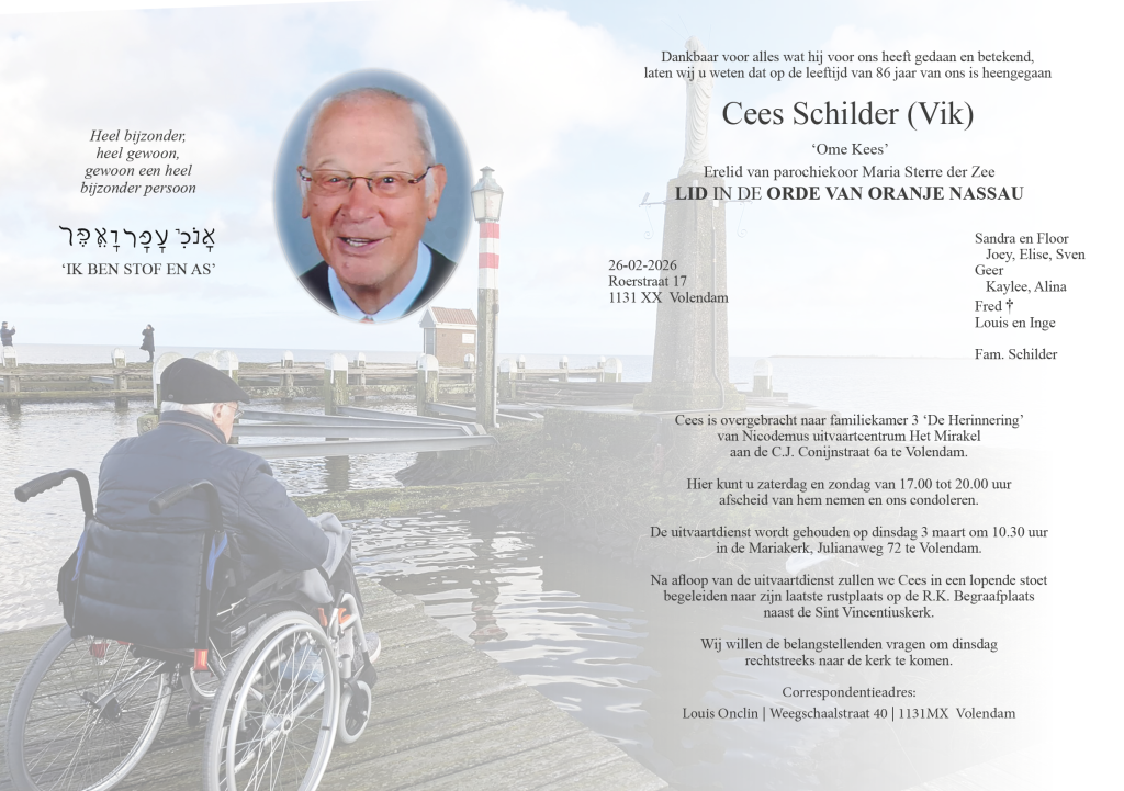 Dhr. C. Schilder (Vik)