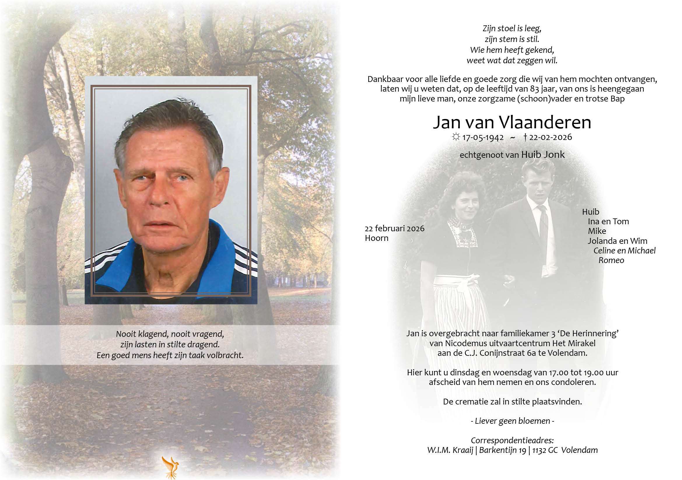 Dhr. J. van Vlaanderen