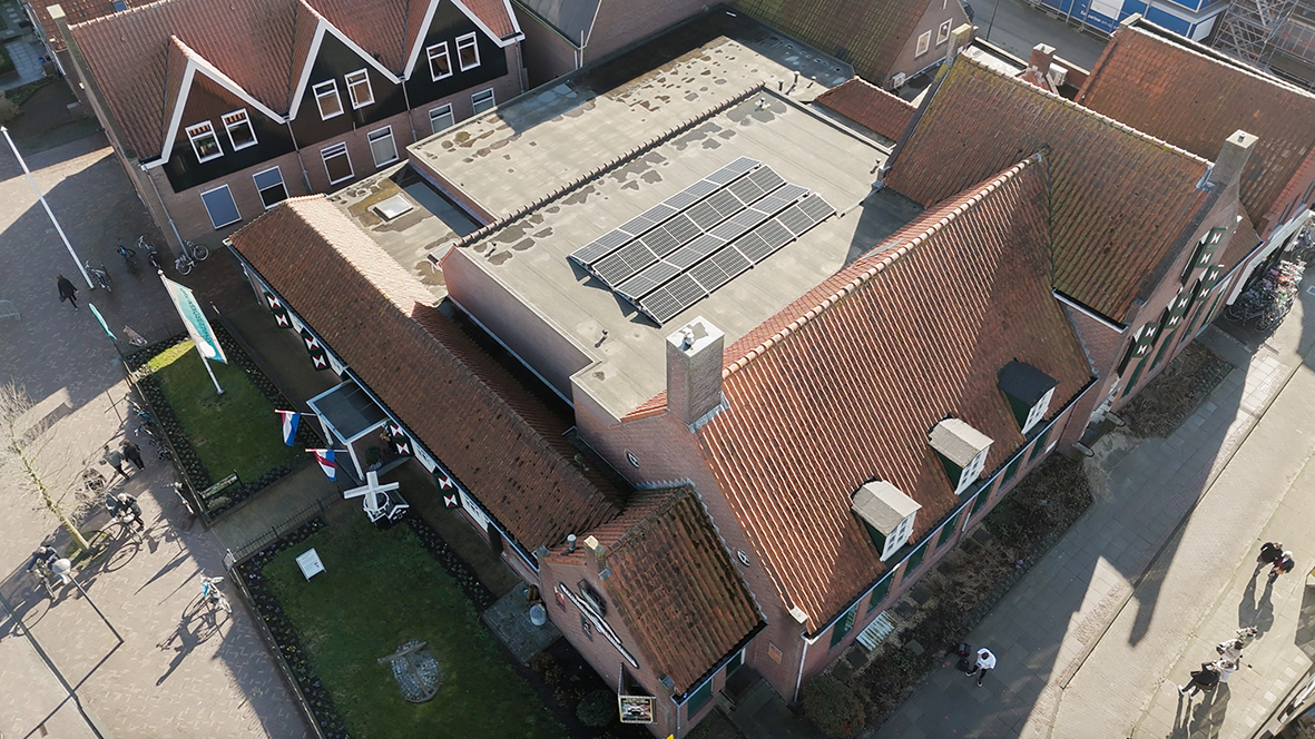Smit, Sombroek en HVK Installatietechniek verduurzamen Volendams Museum