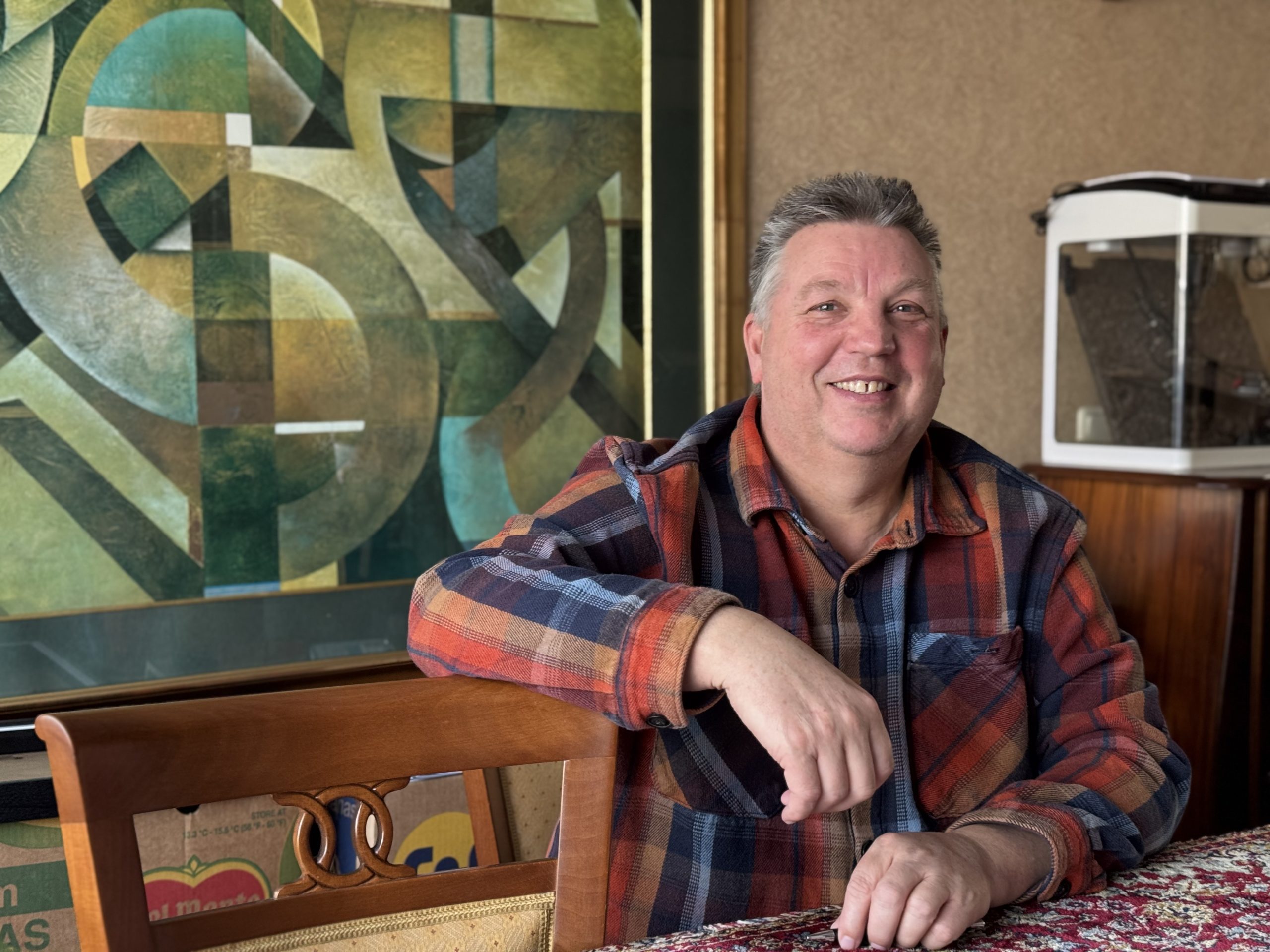 Winfried Zwarthoed zwemt IJsselmeer over voor goed doel