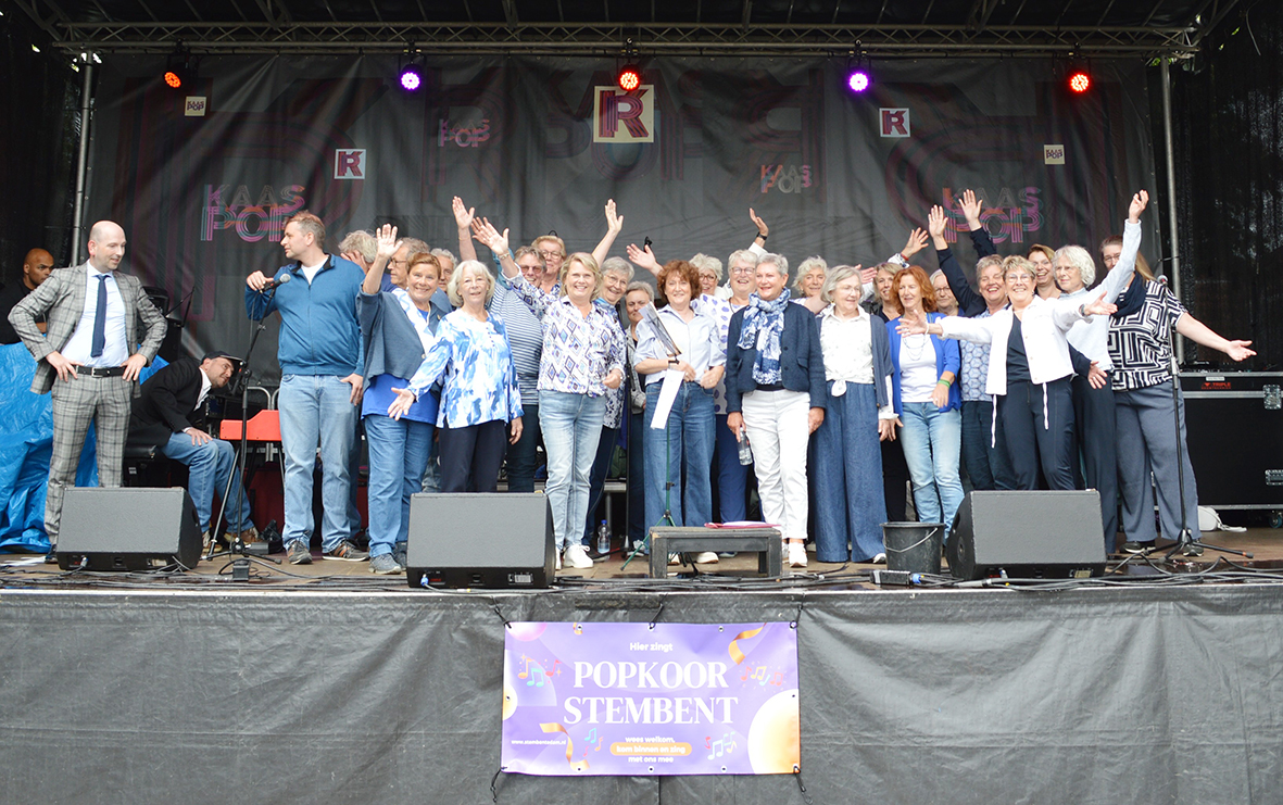 Popkoor Stembent heet nieuwe leden welkom