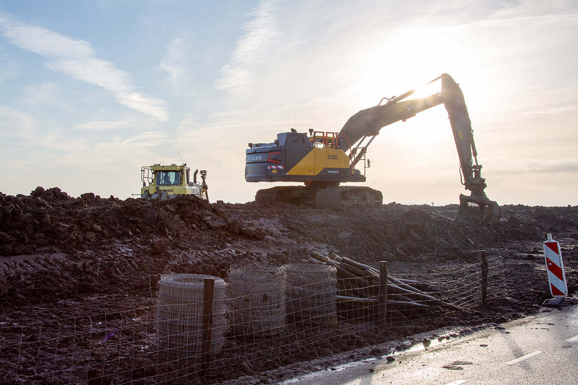 Afsluiting Hoek van de Noord in Katwoude