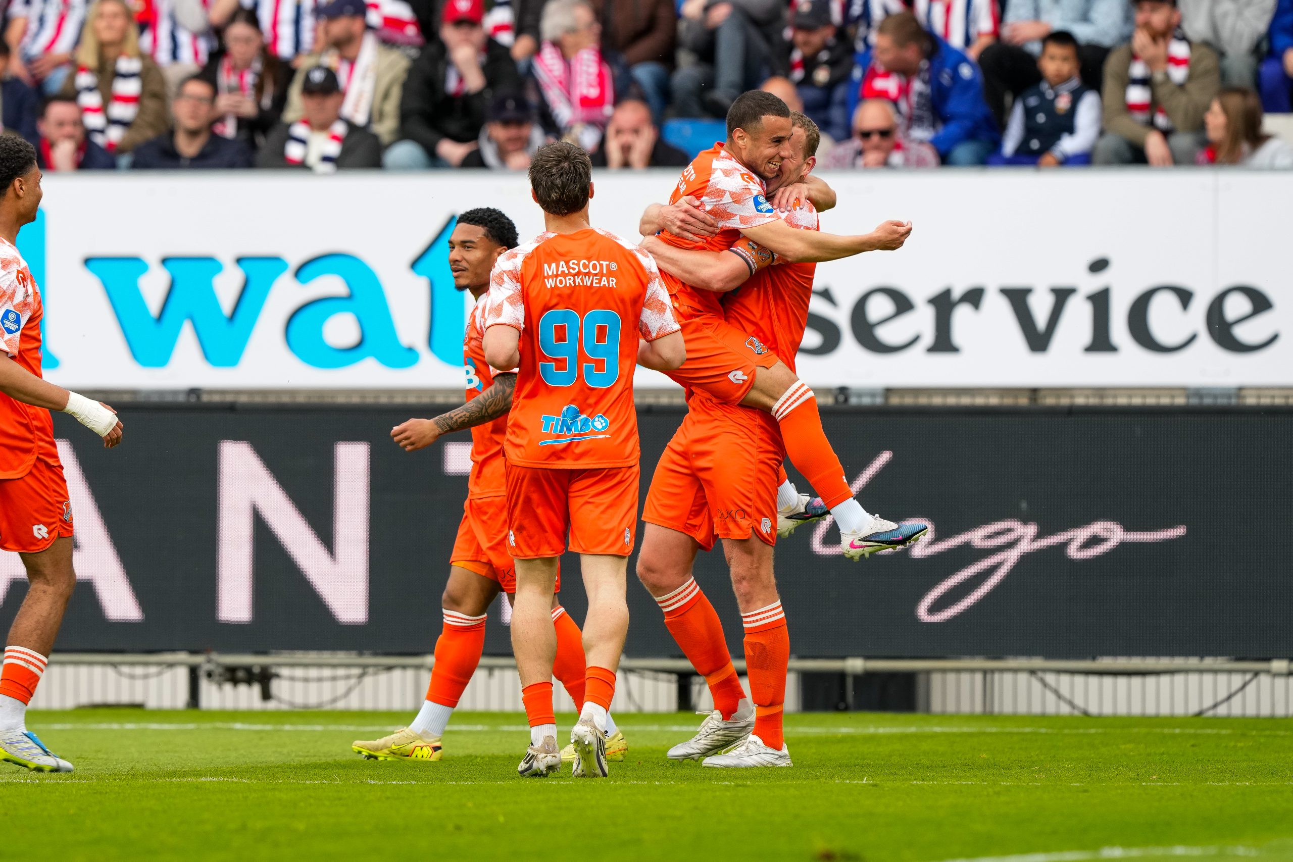 Knappe uitzege in Tilburg na turbulente week
