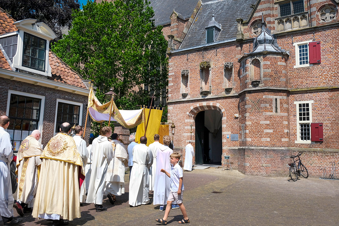 Eerste Lustrum Sacramentsprocessie Edam
