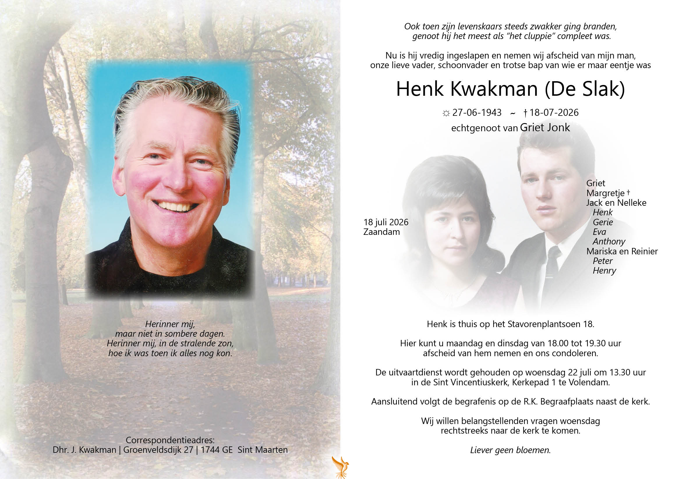 Dhr. H. Kwakman