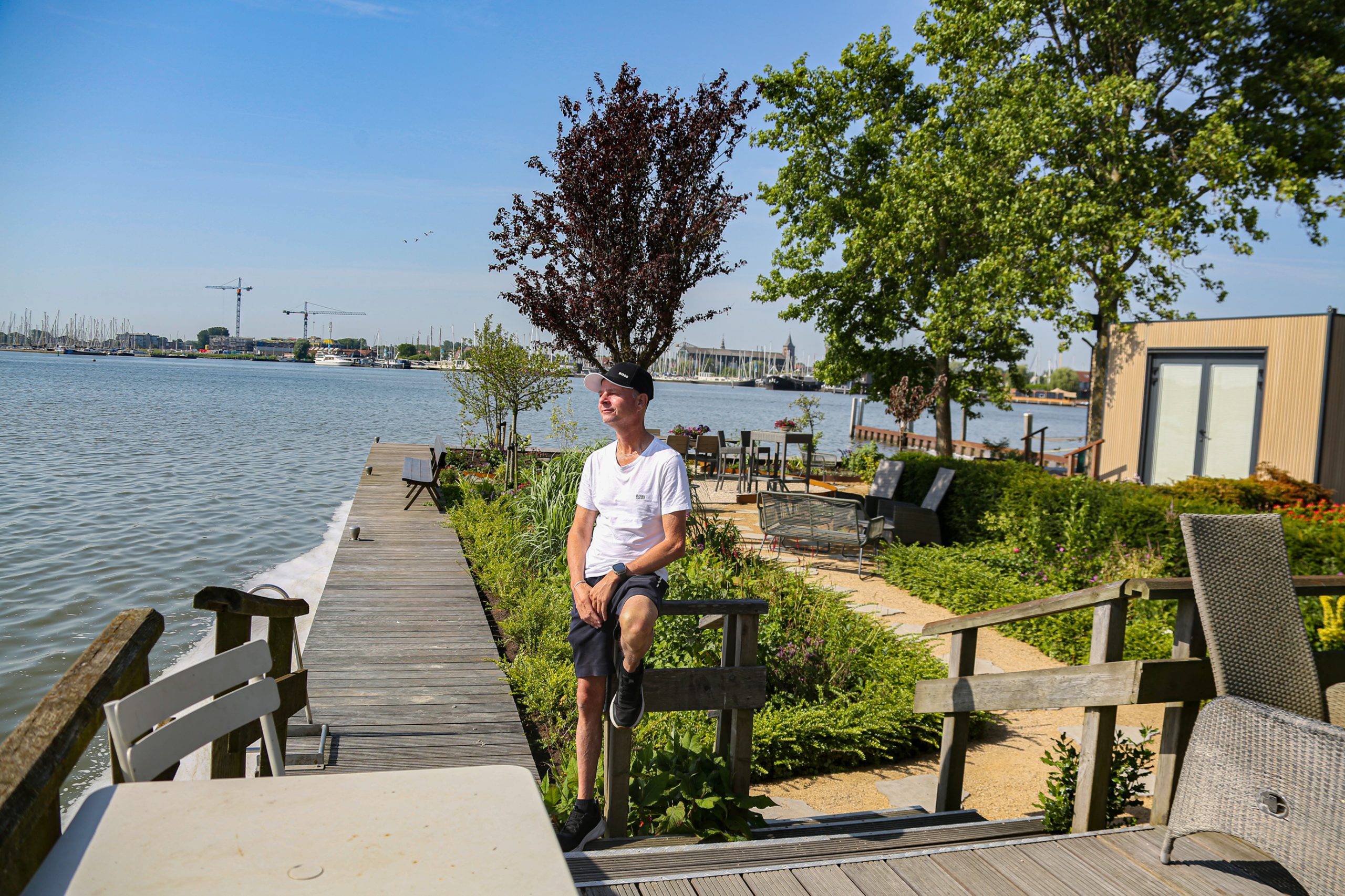 Theo Sier leeft in reservetijd en kan bij Huis aan het Water iets terugdoen