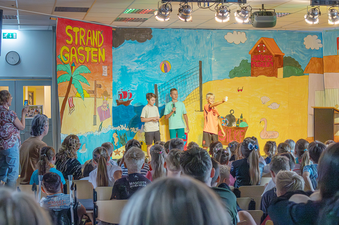 Groot podiumplezier bij talentenshow Petrusschool