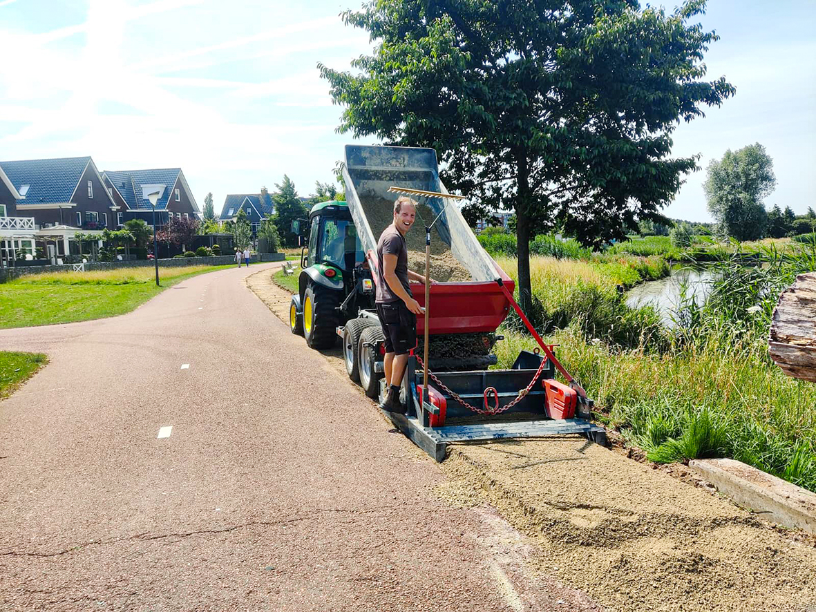 Aan de wandel op de ‘Volendam-mix’