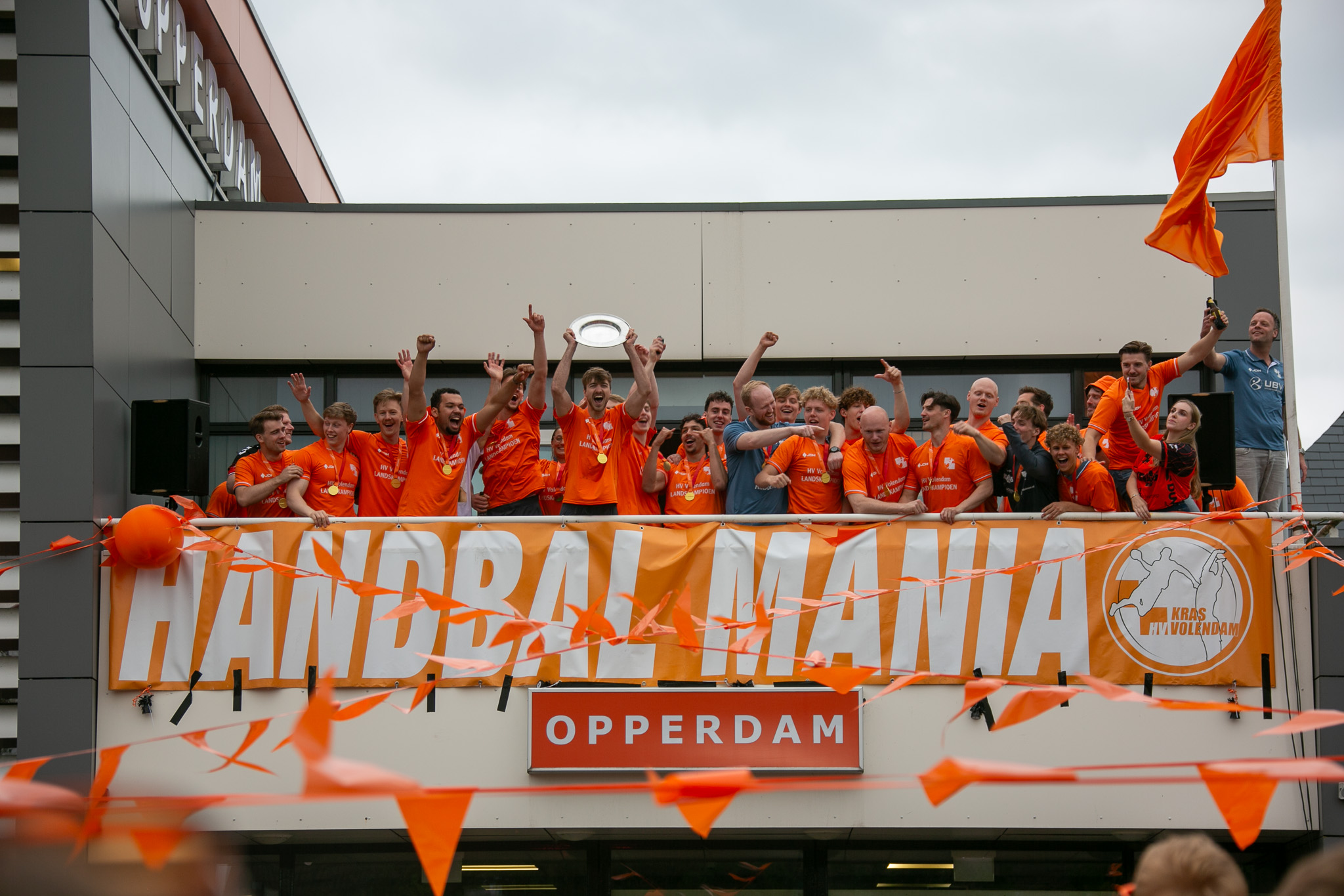 Handbalkampioen Volendam gaat Europa in