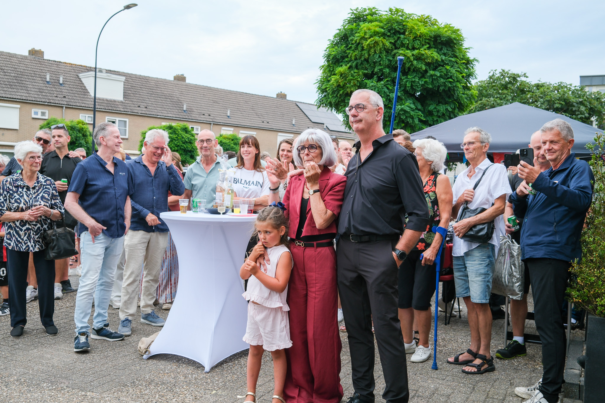 Een afscheid met een lach en een traan