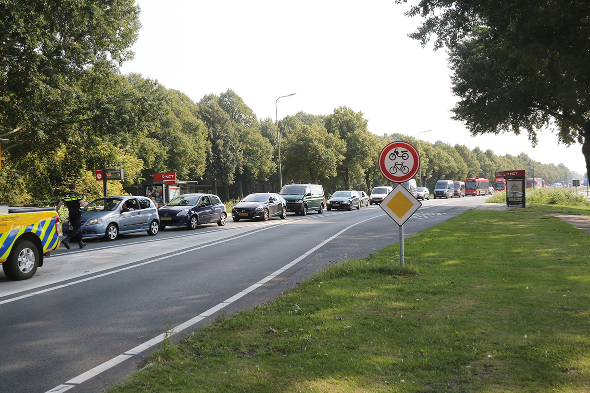 Handtekeningen voor lagere snelheid op de N247
